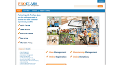 Desktop Screenshot of proclassonline.com